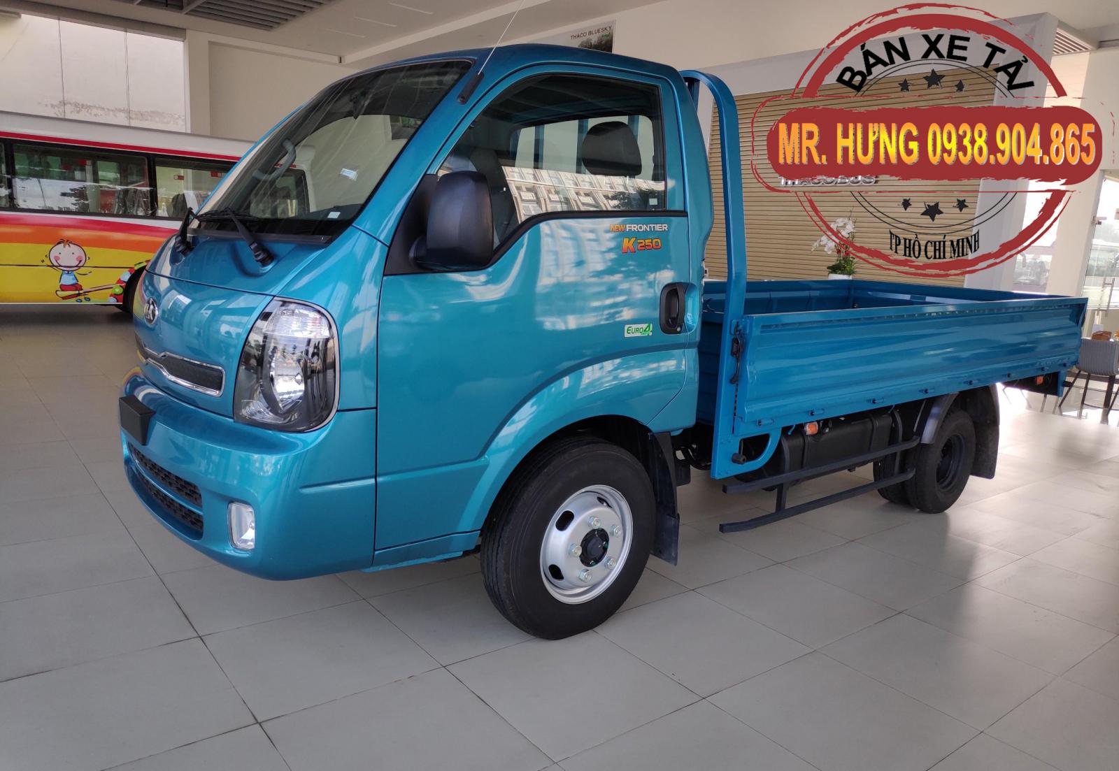 Xe tải 1 tấn 4 - 2 tấn 4 - Xe tải Thaco Kia K250 - Thùng Kín - Mui Bạt ...