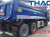 Thaco AUMAN 2016 - Xe ben Thaco Auman D240 13 tấn 11 khối màu xanh, trắng giá tốt, hỗ trợ vay ngân hàng uy tín