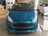 Ford Fiesta 1.0AT Ecoboost 2017 - Bán Ford Fiesta 1.0AT Ecoboost đời 2017, màu xanh lam, giá chỉ 600 triệu