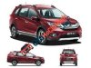 Honda BR-V 2017 - Bán ô tô Honda BR-V đời , màu đỏ, nhập khẩu nguyên chiếc, 495tr