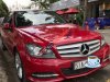 Mercedes-Benz C class  C200   2013 - Bán xe Mercedes C200 sản xuất 2013, màu đỏ