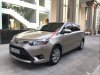 Toyota Vios   E  2014 - Bán Toyota Vios E sản xuất năm 2014, màu vàng còn mới, giá 420tr