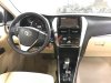 Toyota Vios 1.5G 2019 - Toyota Vios 1.5G cao cấp màu nâu vàng khuyến mãi khủng - giao xe ngay