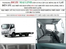 Isuzu NQR 75L 2016 - Bán ô tô Isuzu NQR75L 5,5 tấn đời 2016, màu trắng, nhập khẩu, giá tốt