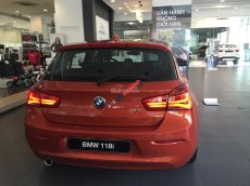 BMW 1 Series 118i 2016 - Cần bán BMW 1 Series 118i sản xuất 2016, màu đỏ, nhập khẩu