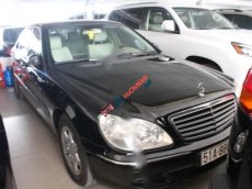 Mercedes-Benz S class S350 2004 - Cần bán gấp Mercedes S350 đời 2004, màu đen, nhập khẩu chính hãng, 700 triệu