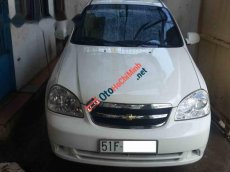 Chevrolet Lacetti  1.6   2008 - Bán xe cũ Chevrolet Lacetti 1.6 năm 2008, màu trắng xe gia đình, 268 triệu