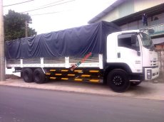Isuzu FRR 2017 - Bán xe tải Isuzu 6.2 tấn thùng mui bạt bửng nhôm, giao ngay