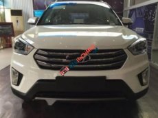 Hyundai Creta 1.6 AT  2017 - Cần bán xe Hyundai Creta 1.6 AT đời 2017, màu trắng 