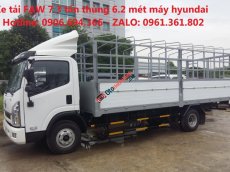 FAW FRR 2017 - Bán xe tải Faw 7 tấn thùng 6 mét 2, động cơ Hyundai giá rẻ, hỗ trợ trả góp 85% toàn quốc