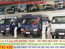 Thaco HYUNDAI HD650 2017 - Giá xe tải Hyundai Thaco HD650 mới 100%, hỗ trợ trả góp