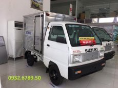 Suzuki Supper Carry Truck 2018 - Xe tải Suzuki thùng kín inox 550kg, trả trước 10%