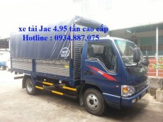 JAC 2018 - bán xe tải jac 5 tấn (5t) thùng dài 4.3m trả góp lãi suất ưu đãi