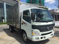Thaco AUMARK  500A 2016 - Cần bán Thaco AUMARK 500A thùng kín 4m2, màu trắng, 387tr, trả góp