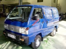 Suzuki Super Carry Van     2016 - Bán Suzuki Van, 2 cửa lùa, màu xanh như trong hình