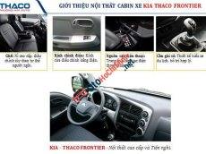 Thaco Kia 2018 - Xe Kia K250 động cơ Hyundai phun dầu điện tử, phanh ABS. Xe Kia K250 tải 2490 kg thùng kín mui bạt, hỗ trợ ngân hàng 70-80%