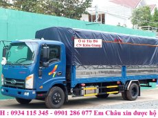 Veam VT260 2018 - Thông số xe tải Veam VT 260 - 1, 1 tấn 8 ^ T8 ^1.8t ^1.8 tấn + thùng siêu dài 6m1+ xe có sẵn + ô tô Tây Đô Kiên Giang