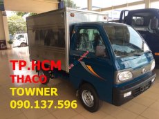 Thaco TOWNER 750A 2016 - TP. HCM bán Thaco Towner 800 900 kg đời mới, thùng kín inox 430