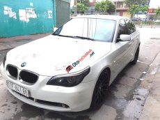 BMW 5 Series   530i  AT 2005 - Bán BMW 5 Series 530i  AT đời 2005, màu trắng, nhập khẩu nguyên chiếc chính chủ