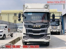 JAC 2021 2021 - Xe tải JAC 8 tấn thùng 9.5M - xe tải 8 tấn thùng kín container chở cấu hình điện tử 
