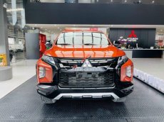 Cần bán xe Mitsubishi Triton 4x2 AT Mivec năm sản xuất 2022, màu cam, liên hệ ngay để nhận ưu đãi hot tháng 3