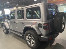 Jeep Wrangler 2022 - Jeep Wrangler Sahara màu bạc. Xe lướt chạy khoảng 14.000km - Xe công ty được quản lý và chăm sóc bởi chính hãng Jeep