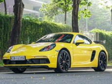 Porsche 718 Cayman 2021 - Cần bán Porsche 718 Cayman năm sản xuất 2021, màu vàng, nhập khẩu