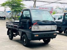 Suzuki Super Carry Truck 2022 - Xe tải 645kg thùng lửng màu xanh - Khuyến mãi 30 triệu và phụ kiện