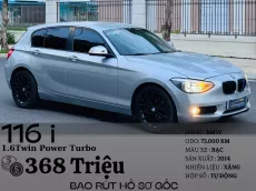 BMW 116i 1.6 Twin Power Turbo 2014 - Xe BMW 116i 1.6 Twin Power Turbo 2014, màu bạc, nhập khẩu chính hãng