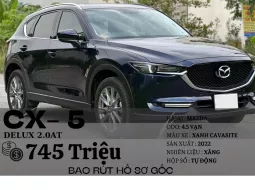 Mazda CX 5 2.0 AT 2022 - Bán Mazda CX 5 2.0 AT 2022, màu đen, 735 triệu