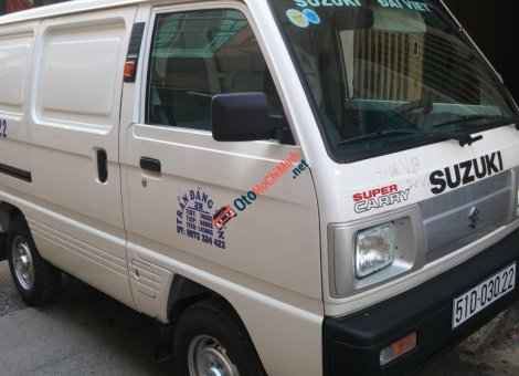 Suzuki Super Carry Van Blind 2015 - Bán xe Suzuki Super Carry Van đời 2015, màu trắng 240tr