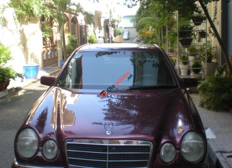 Mercedes-Benz E230   1997 - Bán xe Mercedes E230 đỏ, Model 97, 100km/9 lít, giá 199 triệu