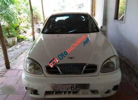 Daewoo Lanos    MT 2003 - Bán Daewoo Lanos MT đời 2003, màu trắng chính chủ giá cạnh tranh