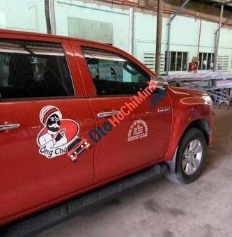 Toyota Hilux   MT 2016 - Bán Toyota Hilux MT đời 2016, màu đỏ  