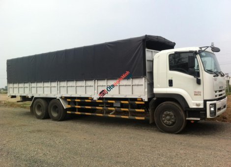 Isuzu F-SERIES  2016 - Bán xe tải Isuzu 3 chân thùng bạt dài 9m4 đời 2016
