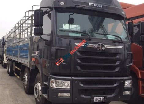 Howo La Dalat 2016 - Bán ô tô FAW xe tải thùng đời 2016, màu xám, xe nhập