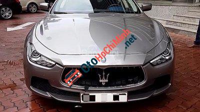 Maserati Ghibli 3.0 V6 2016 - Bán xe Maserati Ghibli 3.0 V6 năm 2016, màu xám, nhập khẩu nguyên chiếc như mới