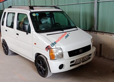 Suzuki Wagon R 2002 - Cần bán Suzuki Wagon R sản xuất năm 2002, màu trắng