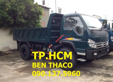 Thaco FORLAND FLD420 2016 - TP. HCM bán Thaco Forland 420 4 tấn mới màu xanh