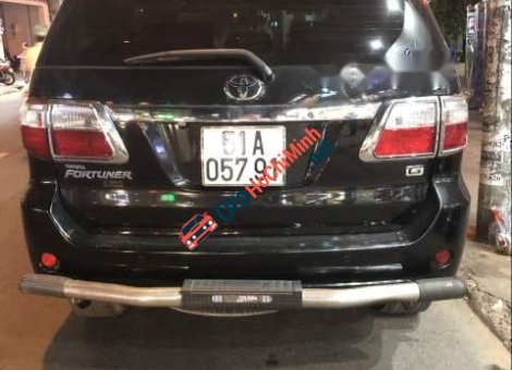 Toyota Fortuner    G  2011 - Cần bán Toyota Fortuner G, sản xuất 2011, số sàn, màu đen