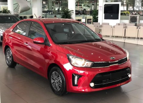 Kia Rio 2019 - Cần bán Kia Rio sản xuất 2019, màu đỏ, giá 389tr