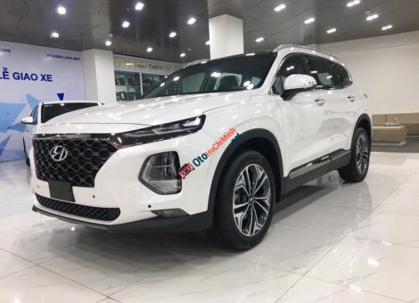 Hyundai Santa Fe 2.2L 2019 - Bán Hyundai Santa Fe 2.2L năm sản xuất 2019, màu trắng