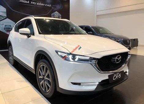 Mazda CX 5 Luxury  2020 - Mazda Tân Sơn Nhất - Ưu đãi 50 triệu: Mazda CX 5 Luxury 2020, màu trắng