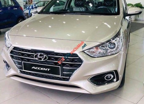 Hyundai Accent 1.4 AT 2020 - Giao xe nhanh - Thủ tục gọn: Khi mua Hyundai Accent 1.4 AT đời 2020, màu vàng cát