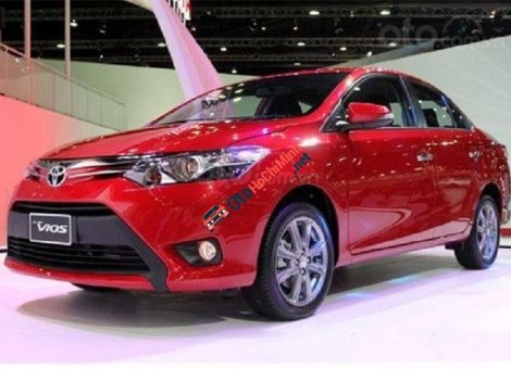 Toyota Vios 1.5G 2020 - Toyota Phú Mỹ Hưng bán xe Toyota Vios 1.5G sản xuất năm 2020, màu đỏ