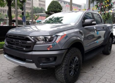Ford Ranger Raptor 2020 - Cần bán Ford Ranger Raptor năm 2020, màu xám, nhập khẩu Thái