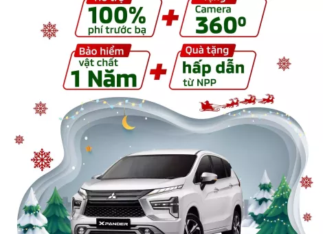 Mitsubishi Xpander 2023 - XPANDER 2023 KHUYẾN MÃI TIỀN MẶT, GIẢM 100% THUẾ TRƯỚC BẠ 